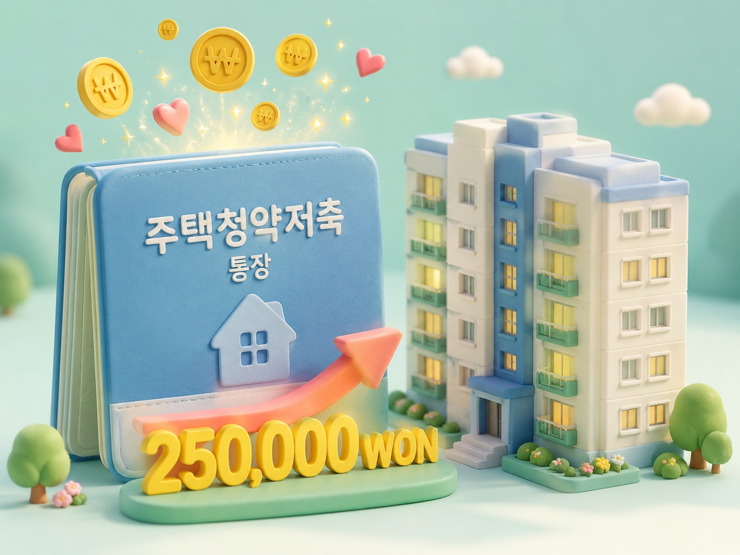 청약통장 해지 고민, 바뀐 청약저축 금리와 월 25만 원 상향 개편 활용법